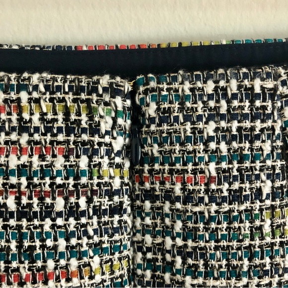 LOFT Multicolored Tweed Mini Skirt - Picture 6 of 9